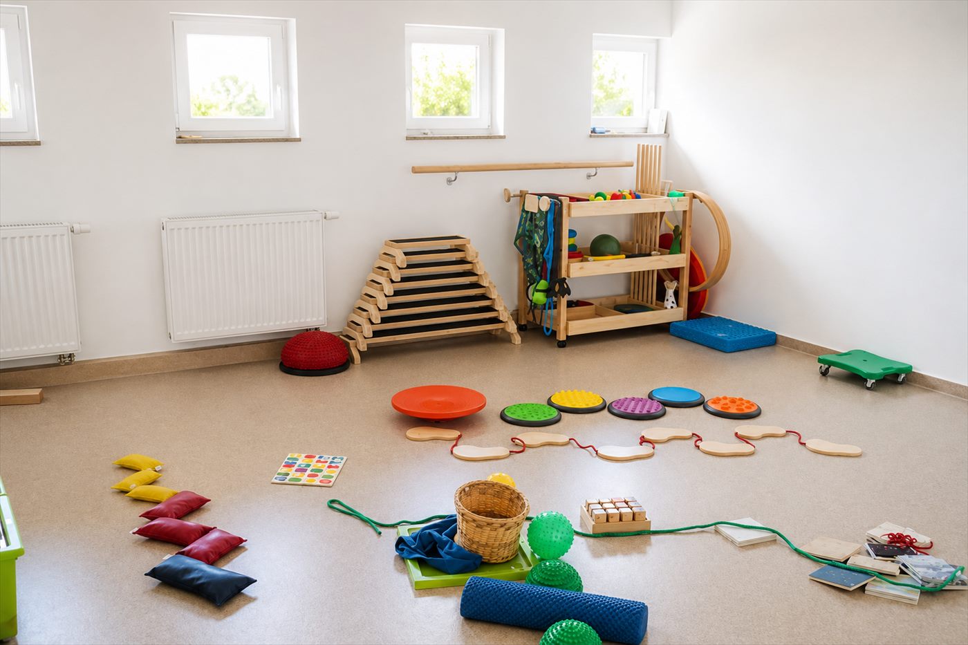 Einblick in die Praxisräume der Ergotherapie Scharloth – Bild 5 von 13